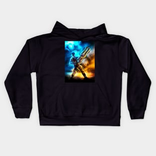 Soul of gaming girl Kids Hoodie